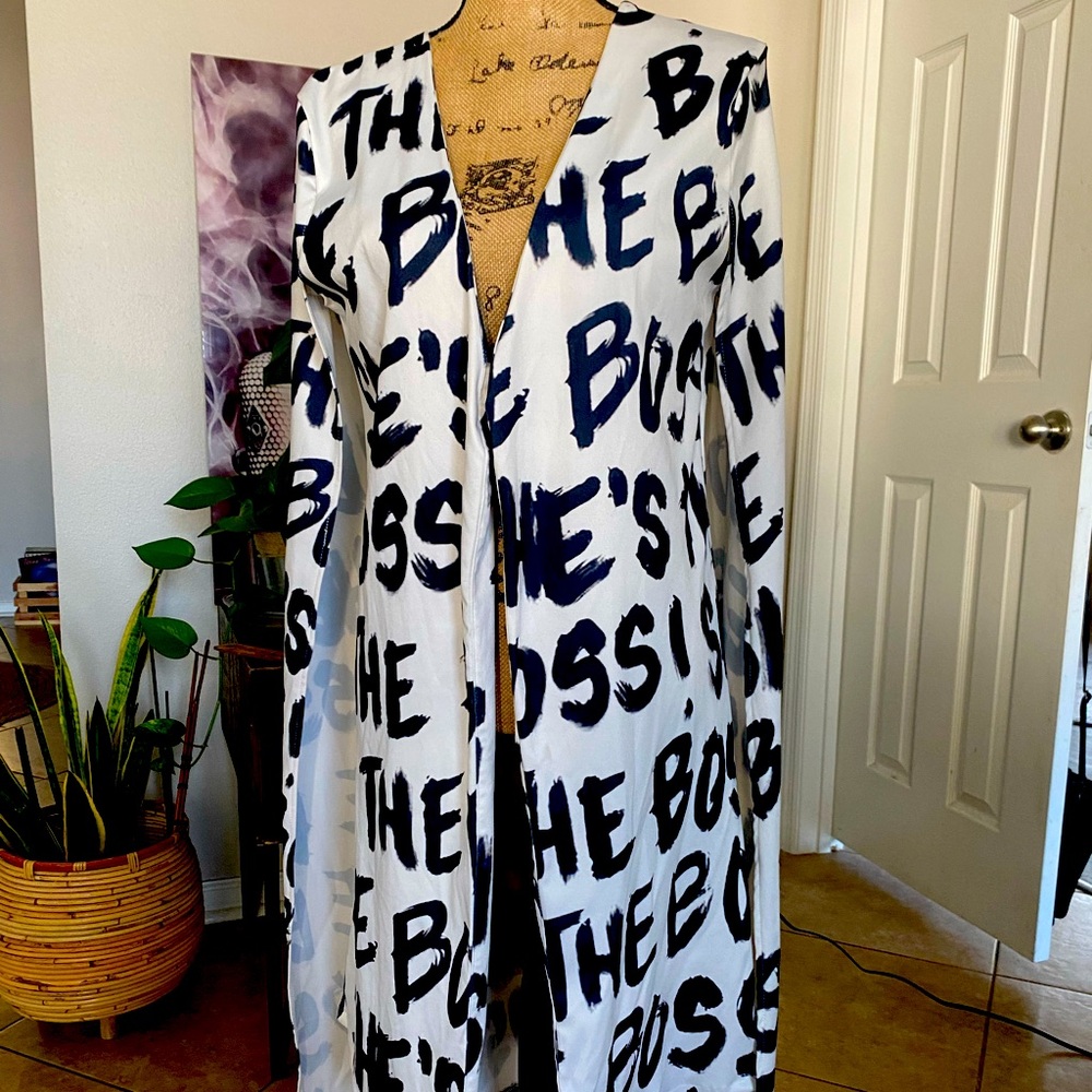 Gently used she’s boss cape/vest